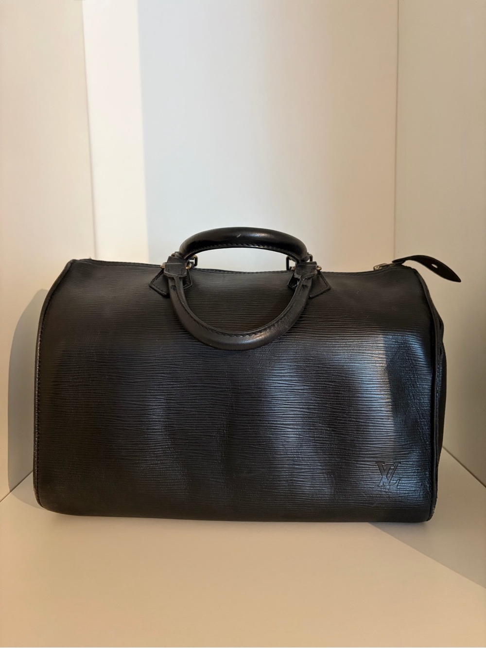 Louis Vuitton Black Epi Leather Speedy - Picture 3 of 5